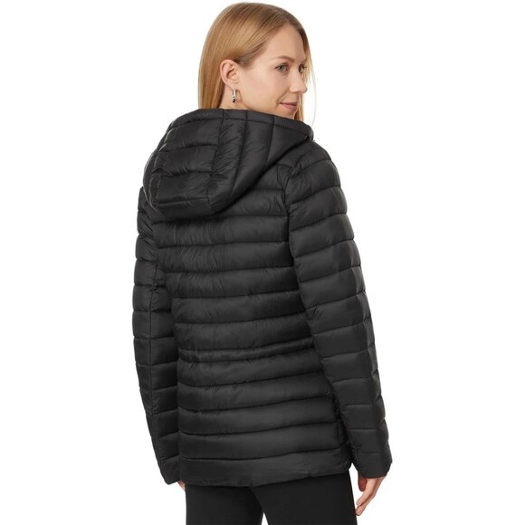 Lauren Ralph Lauren Black Puffer Coat Women's Size Large New with tag - Picture 2 of 3